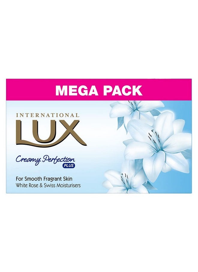 International Creamy Perfection Plus Soap 500 G (4 X 125 G), For Smooth Fragrant Skin With White Rose And Swiss Moisturizer Bathing Soap | For Glowing Skin |