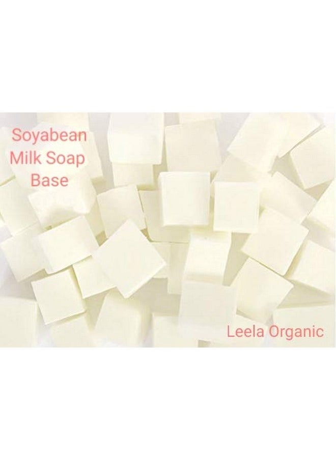 - Soybean Milk & Goat Milk Soap Raw Materials - 100% Vegetable Base(White Melt And Pour Soap Base For Diy Handmade Soap) Net 1Kg.