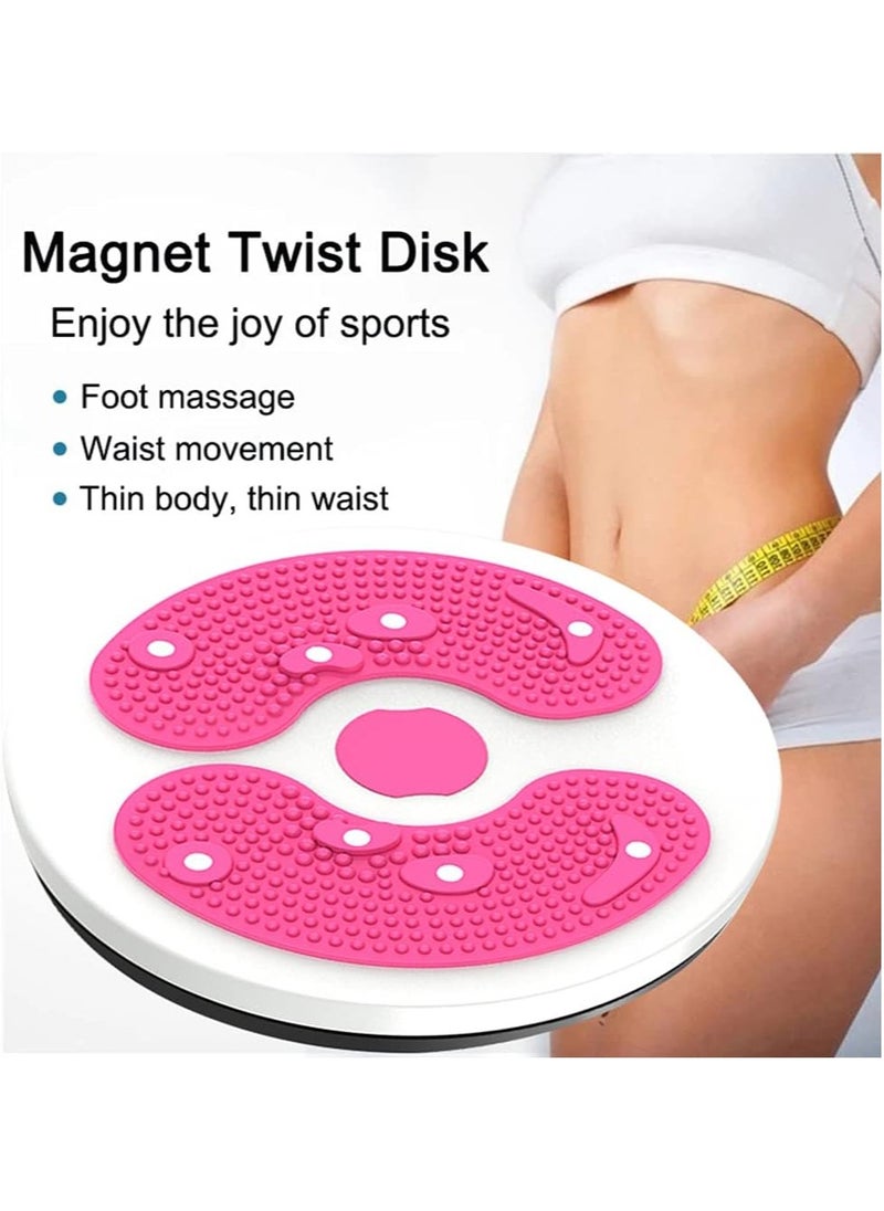 3Pcs Twist Board Fitness Waist Disk Waist Twisted Disc Waist Hip Trainer Sport Fit Equipment Aerobic Exercise Foot Massage