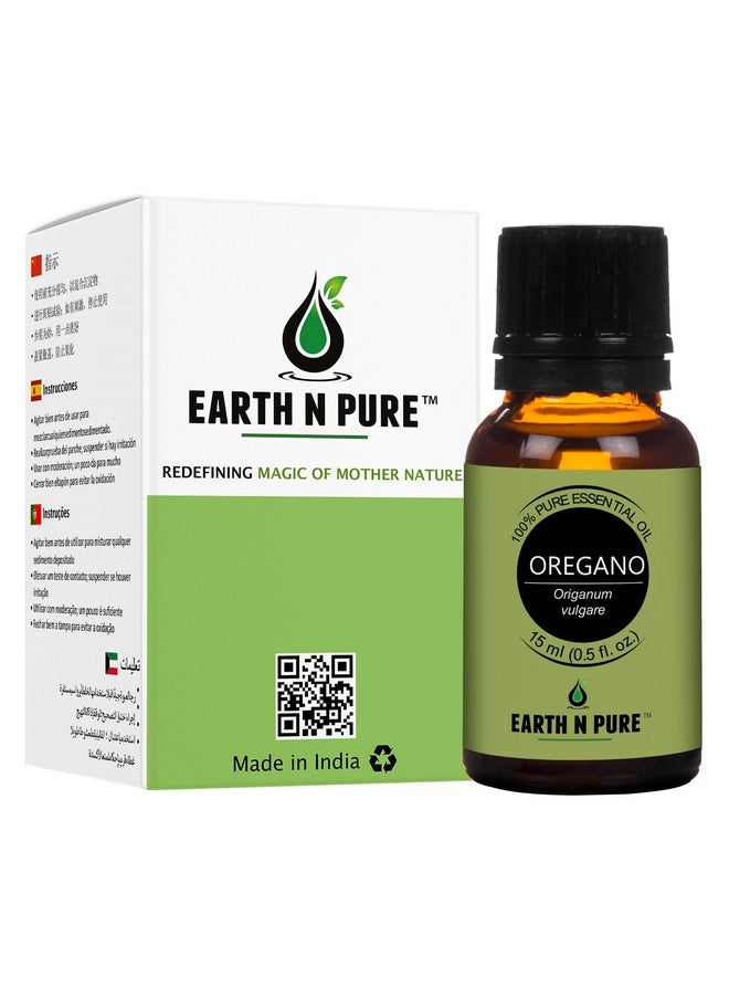 Oregano Essential Oil Undiluted, Natural And Therapeutic Grade With Glass Dropper - 15 Ml