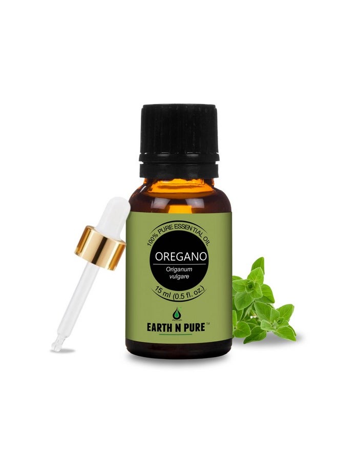 Oregano Essential Oil Undiluted, Natural And Therapeutic Grade With Glass Dropper - 15 Ml