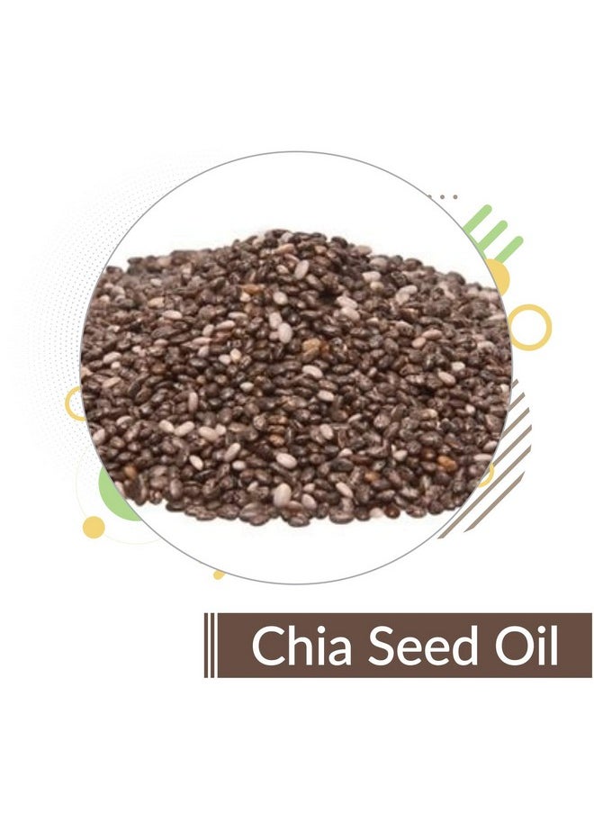 Chia Seed Oil 100% Natural Pure Organic Undiluted Uncut Essential Oil For Skin & Hair Care - 50Ml