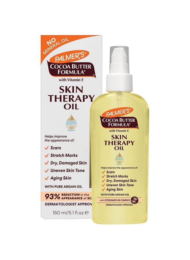 Cocoa Butter Skin Therapy Oil For Scars, Stretch Marks, Uneven Skin Tone & Ageing Skin - 150Ml