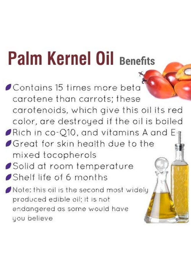 Palm Kernel Oil 100% Natural Pure Undiluted Uncut Carrier Oil 50Ml