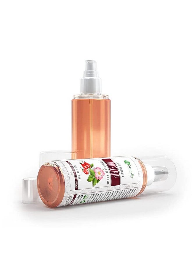 Essence Of Nature Cold Pressed Rosehip Carrier Oil For Skin Lightening, Pigmentation, Stretch Marks, Acne Scars, Wrinkles, Aging, 200 Ml