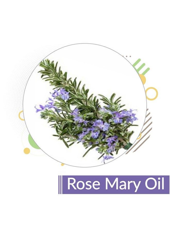 Rose Mary (Salvia Rosamarinus) Oil,100% Pure & Natural Undiluted Essential Organic Rosemary Oil For Skin & Hair Care - 30Ml