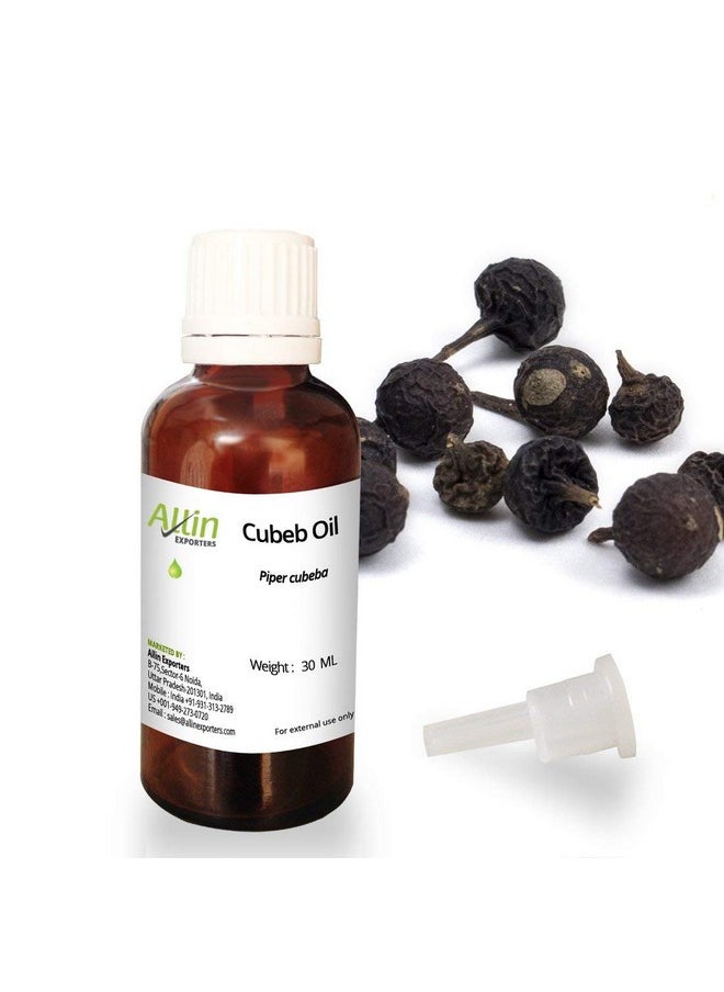 Cubeb Oil - 100% Pure, Natural & Undiluted - 30 Ml