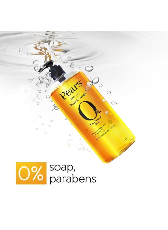 Pure & Gentle Shower Gel Supersaver Xl Pump Bottle With 98% Pure Glycerine, 100% Soap Free And No Parabens, 750 Ml