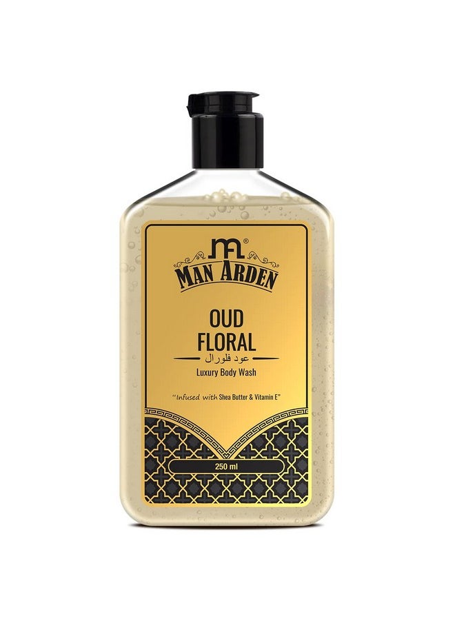 Oud Floral Luxury Body Wash Infused With Shea Butter & Vitamin E, 250Ml