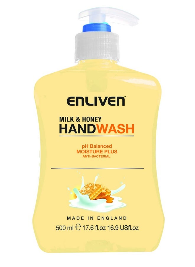 Anti Bacterial Moisturw Plus Hand Wash Milk & Honey 500Ml