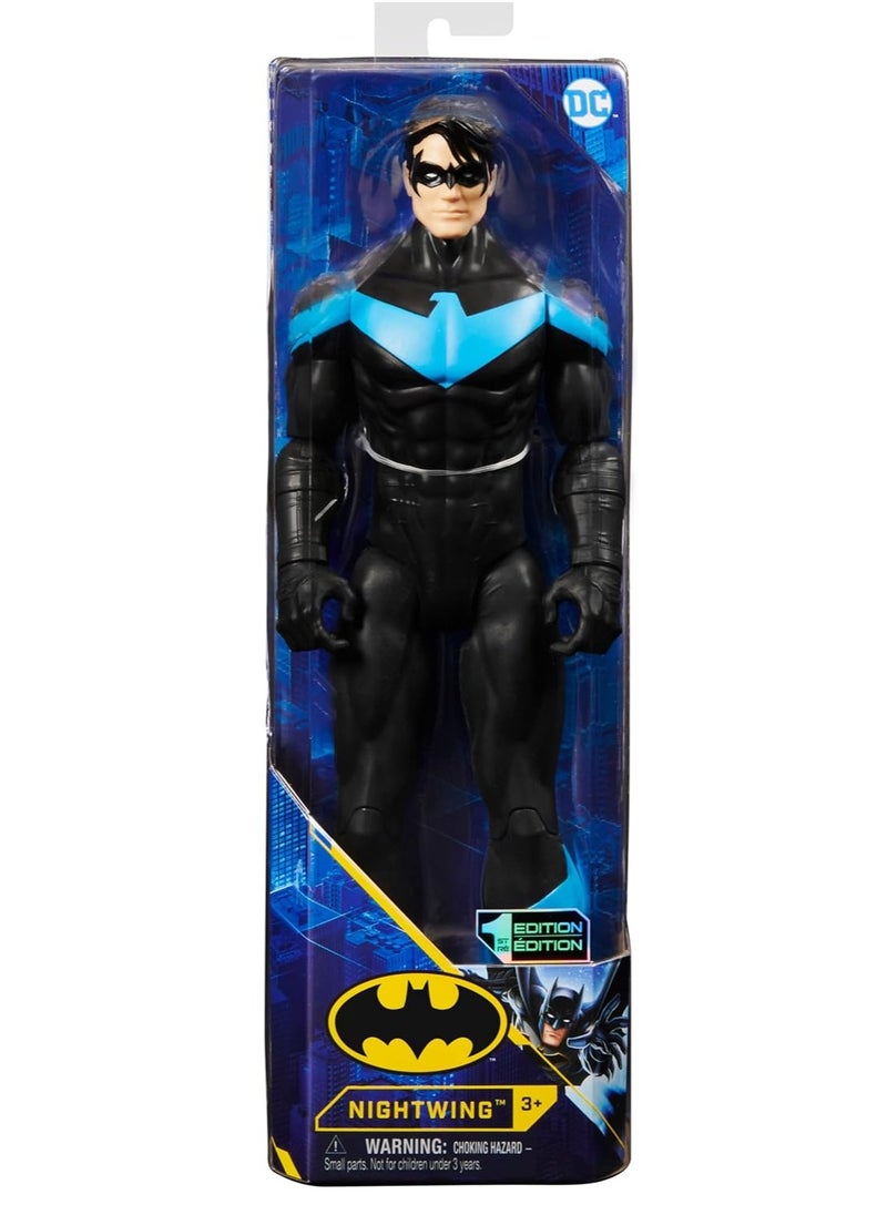 Batman 12-inch Nightwing Action Figure, Kids Toys for Boys Aged 3 and up