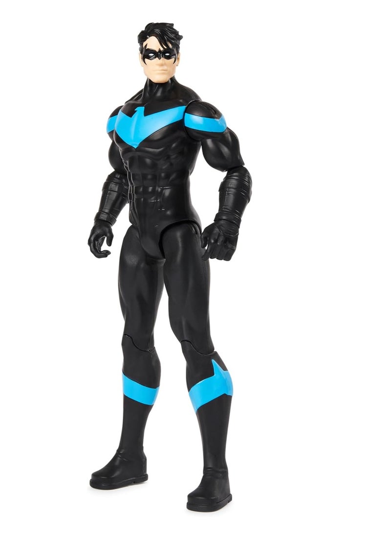 Batman 12-inch Nightwing Action Figure, Kids Toys for Boys Aged 3 and up