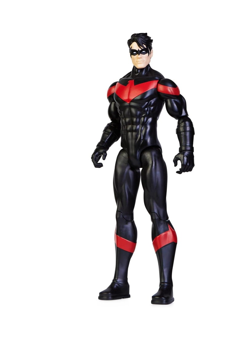 Batman 12-inch Nightwing Action Figure, Kids Toys for Boys Aged 3 and up