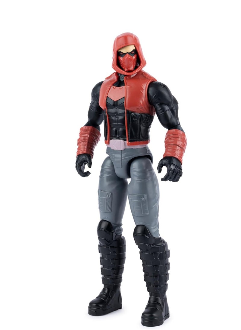 Batman 12-inch Red Hood Action Figure, Kids Toys for Boys and Girls Ages 3 and Up