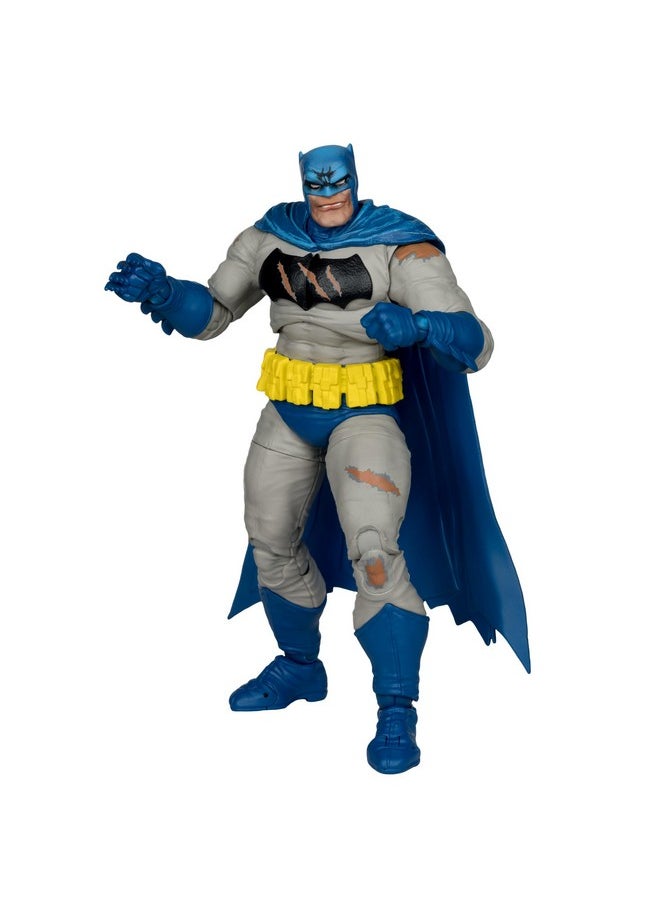 - Dc Multiverse Batman Battle Damage Blue (The Dark Knight Returns) 7In Figure Mcfarlane Collector Edition #21