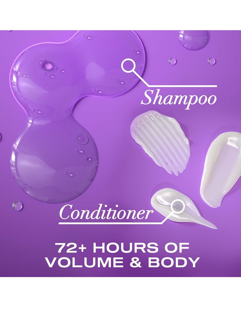 Biotin and Collagen Shampoo and Conditioner Set packaging may vary Purple 13 Fl Oz Pack of 2