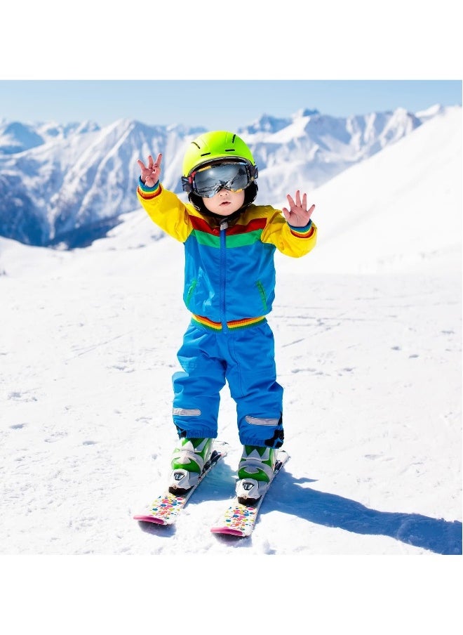 Kids Ski Goggles, Outdoor Ski Goggles, 100% UV Protection, OTG Anti-Fog Glasses, Helmet Compatible, Kids Snow Snowboard Goggles for Boys Girls Youth