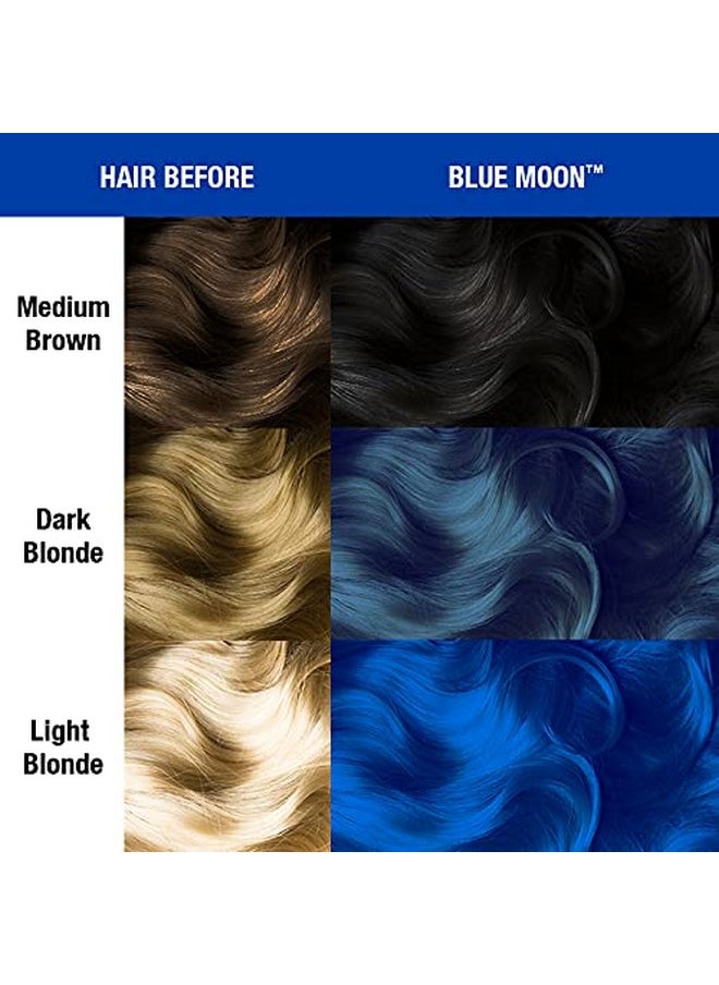 Amplified Blue Moon Semi-Permanent Hair Dye - 4 Oz