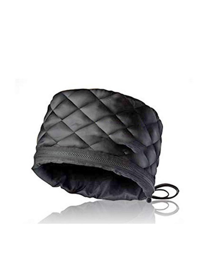 Hair Care Thermal Head Spa Cap Treatment With Beauty Steamer Nourishing Heating Cap, Spa Cap For Hair, Spa Cap (Black)…