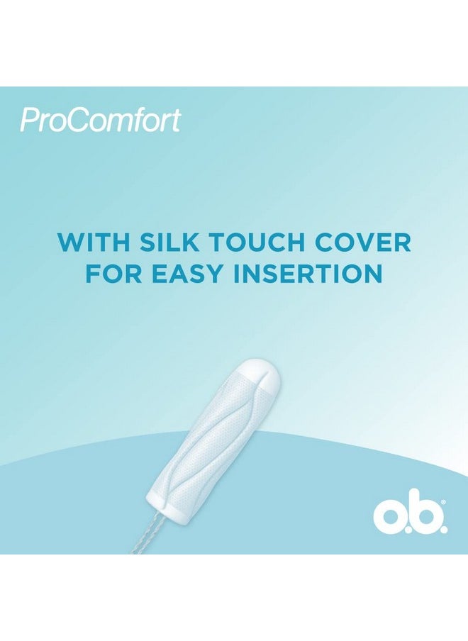 Procomfort Tampons For Average Flow For Periods Combo Pack, 40 Pieces (2 X 20 Tampons)