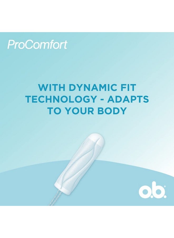 Procomfort Tampons For Average Flow For Periods Combo Pack, 40 Pieces (2 X 20 Tampons)