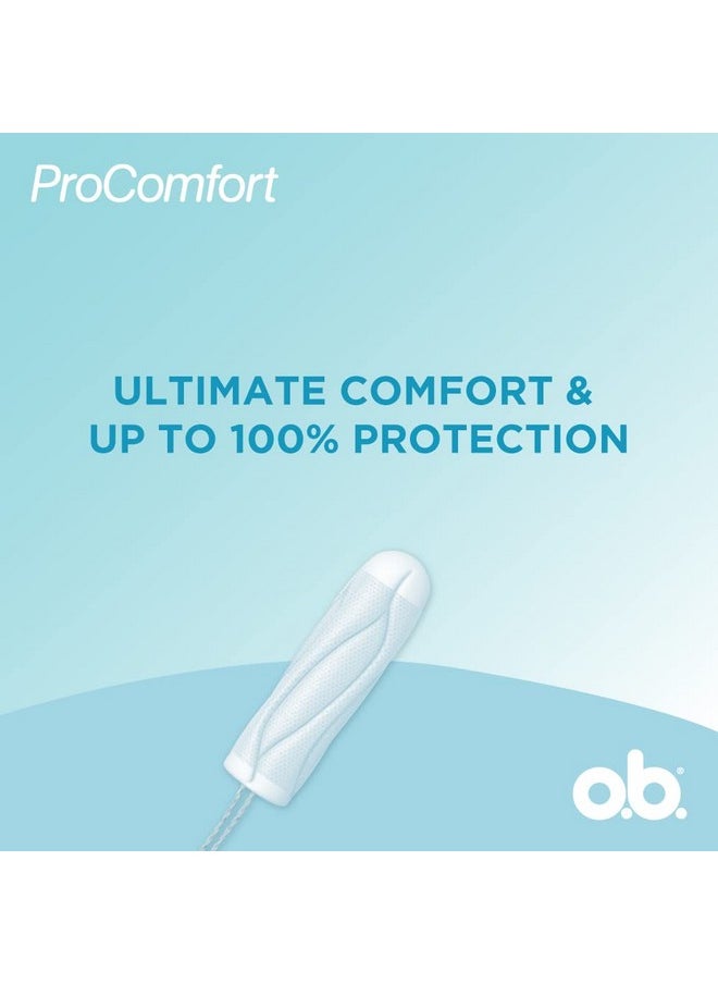 Procomfort Tampons For Average Flow For Periods Combo Pack, 40 Pieces (2 X 20 Tampons)