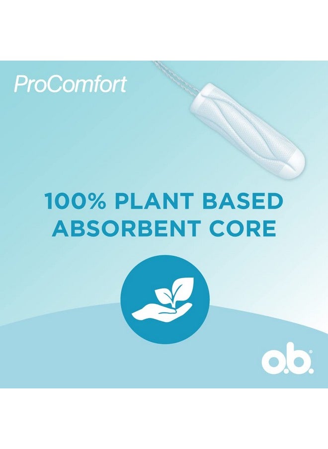 Procomfort Tampons For Average Flow For Periods Combo Pack, 40 Pieces (2 X 20 Tampons)