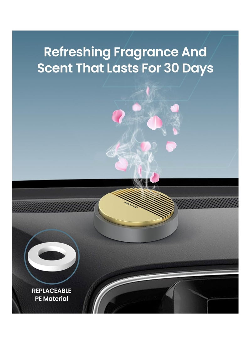 Moxedo Aromatherapy Car Diffuser Perfume Air Freshener Long Lasting with Aroma Oil for Dashboard