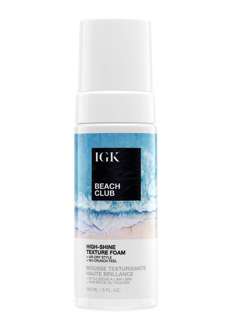 IGK Beach Club High-Shine Texture Foam 150ml