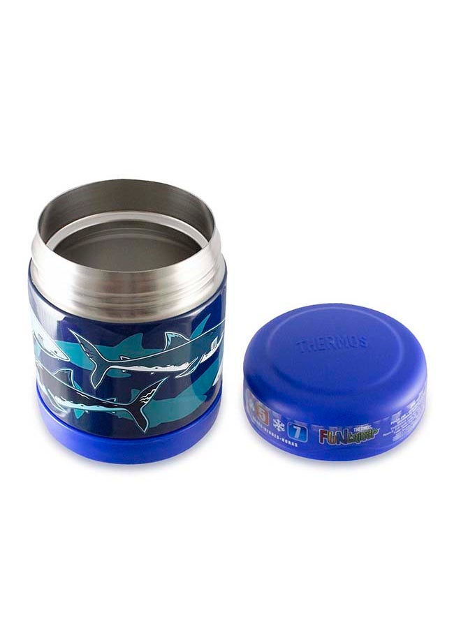 Stainless Steel Vacuum Insulated Food Jar With Leak-Proof Lid- Sharks