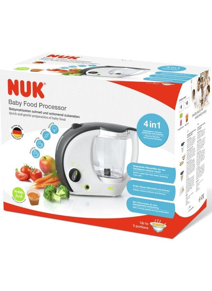 NUK Baby Menu 4 in 1 Food Processor, 900 ml Capacity