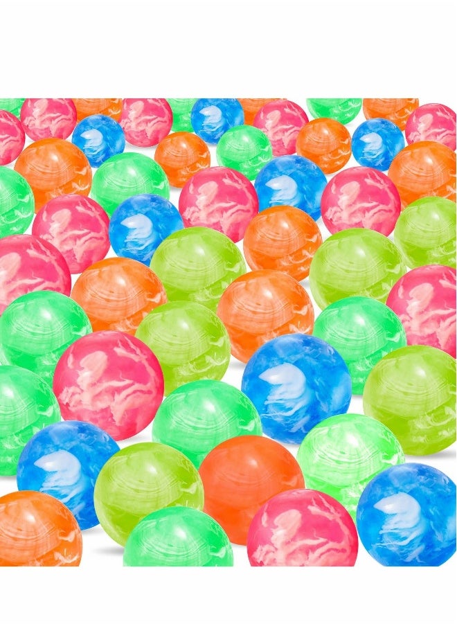 Bouncy Ball, ICY Kids, 25 pcs Neon High Bouncing Balls, Birthday Party Favors, Goodie Bag Fillers, Fun Assorted Colors for Game Prizes Vending Machines