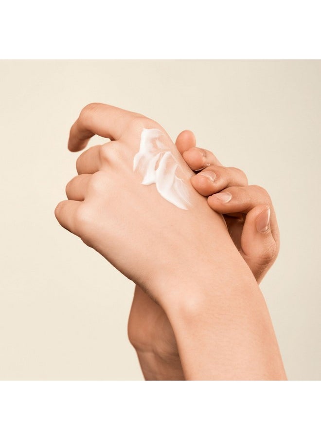 Youth Boosting Goat Milk Hand Cream 2Oz, With Peptides And Squalane For More Vibrant And Healthy Skin, Verbena & Cream