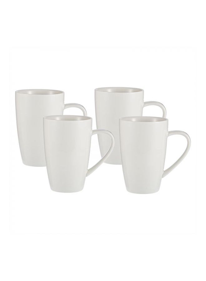 4-Piece Symphony Coffee Mug White 400mm