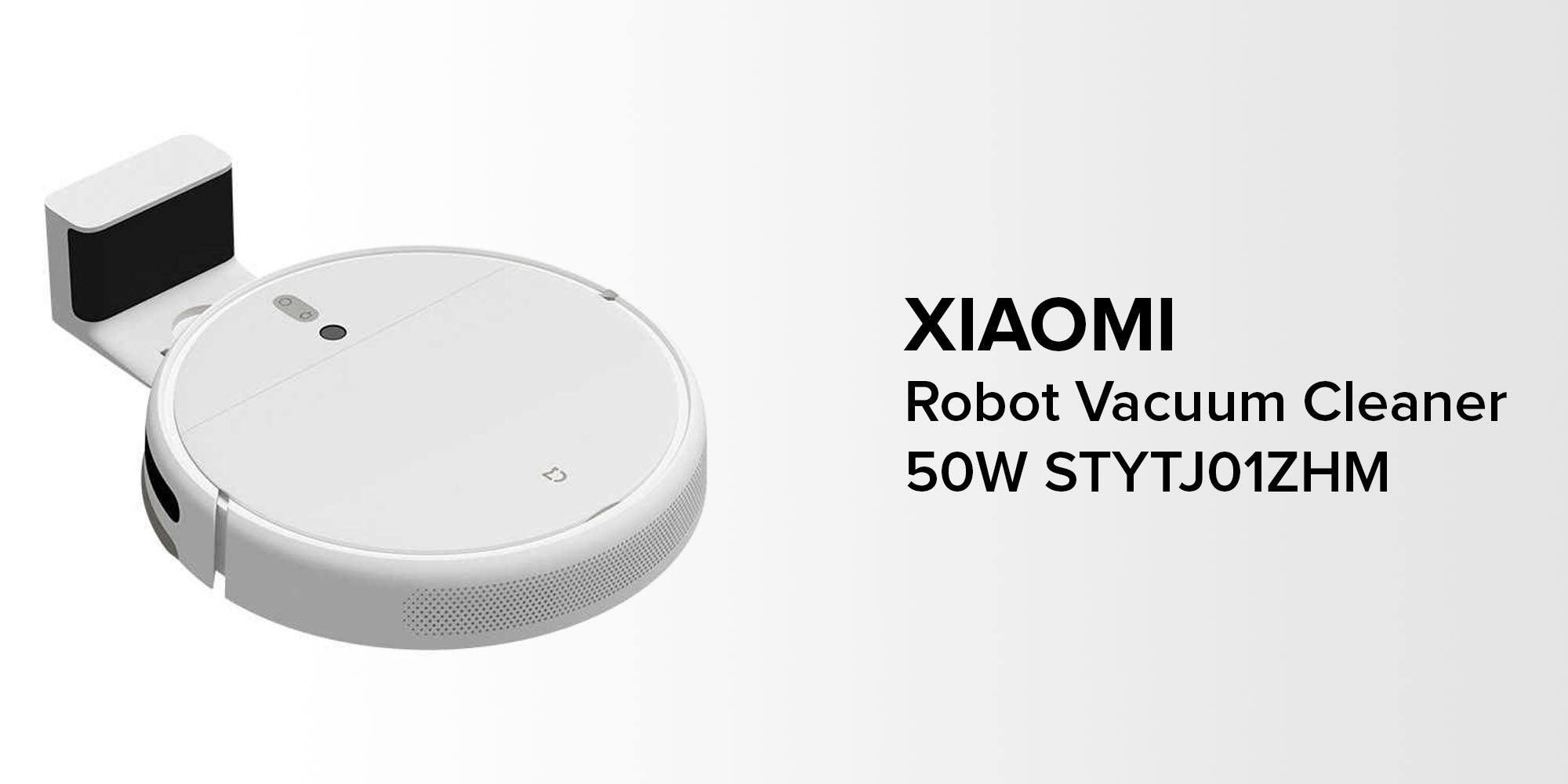 Robot Vacuum Mop Cleaner 40 W STYTJ01ZHM White