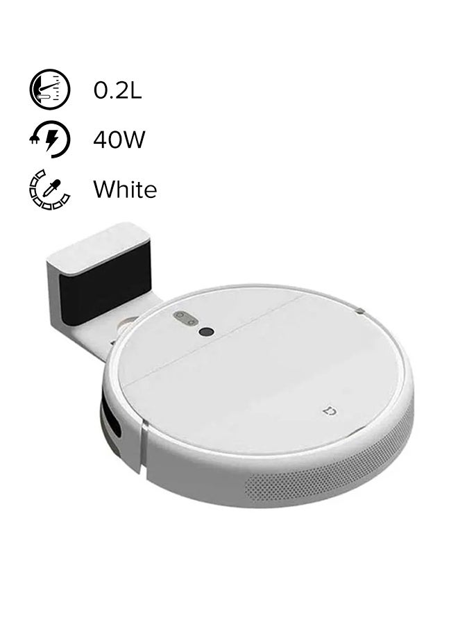 Robot Vacuum Mop Cleaner 40 W STYTJ01ZHM White