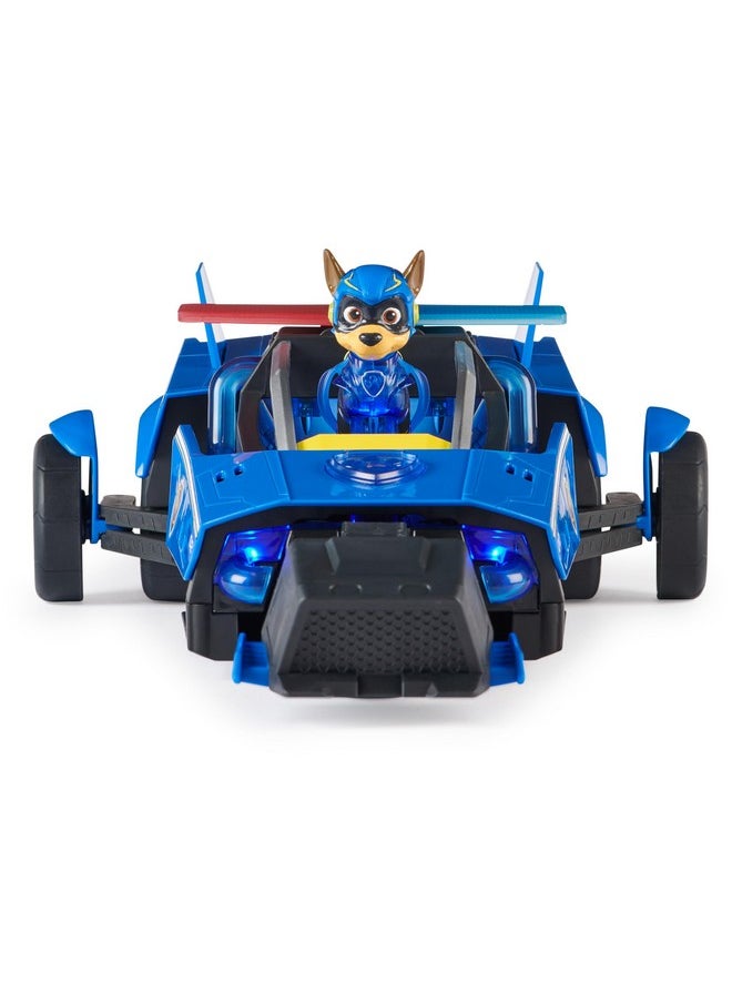 Chase Might Transforming Cruiser|Super Patrol The Movie Deluxe Chase Vehicle|Kids Collectable Car Figure - Sounds & Lights Toy - Car|Birthday Gift For Children 3+|Made In India