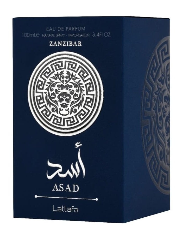 Asad Zanzibar Eau De Parfum 100ml