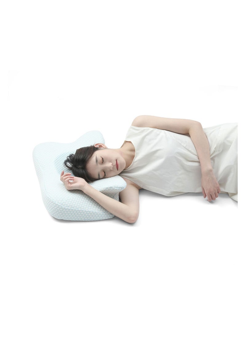 COOLBABY Cervical Pillow Cervical Memory Foam Contour Pillows for Neck and Shoulder Pain Ergonomic Orthopedic Sleeping Support Pillow