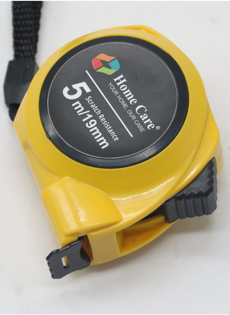 Steel Measuring Tape 5m/19mm (yellow)