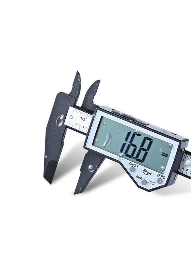 Electronic Caliper 0-150mm Digital Display Vernier Large Screen IP54 Waterproof Plastic Caliper for Antique Measuring