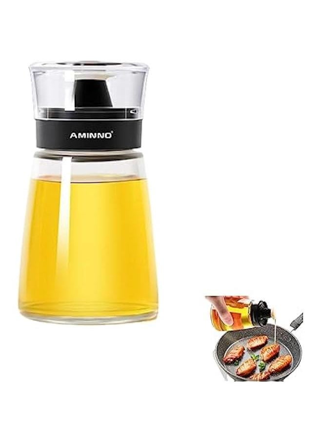 Olive Oil Dispenser Bottle Glass Oil Bottle for Kitchen Cooking,Auto Flip Drip Free Cooking Oil Dispenser,Suitable for Soy Sauce,Syrup,Vinegar,Salad Dressing Container