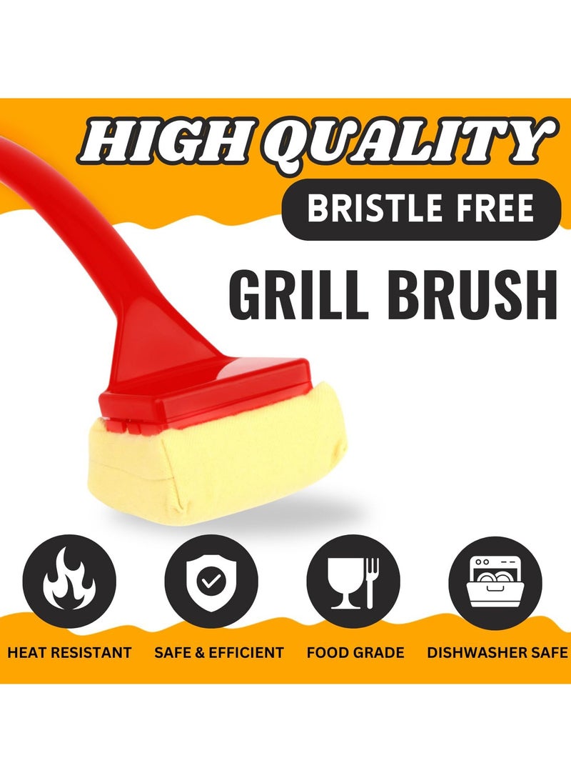 Barbecue cleaning brush, oil fume cleaning brush, BBQ supplies, oil fume cleaning tool