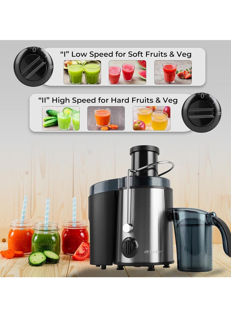 Juicer Making machine whole fruit and vegetable Juice Extractor strong housing 500W