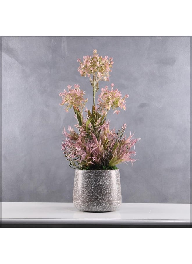 Yahome Pack of 2 Plastic Pot Garden Planter Indoor Nursery Pot Flower Plants Container For Home Decor For All House Plants Flowers and Plants Decor (Medium)