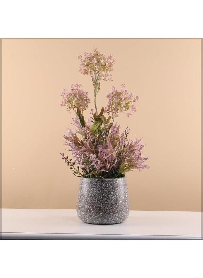 Yahome Pack of 2 Plastic Pot Garden Planter Indoor Nursery Pot Flower Plants Container For Home Decor For All House Plants Flowers and Plants Decor (Medium)