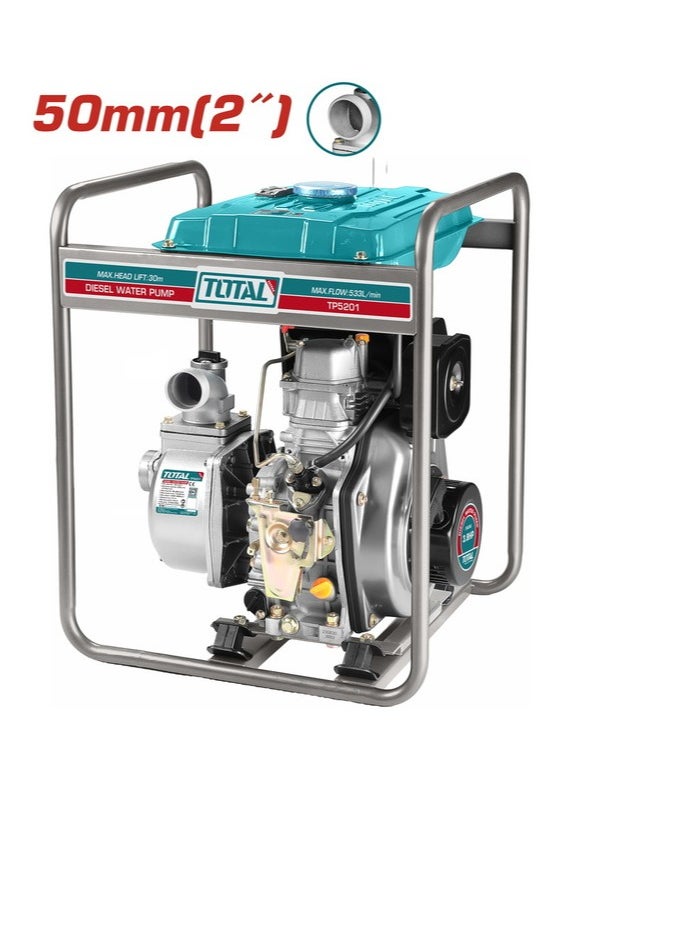 TOTAL 3.8HP Diesel Water Pump - 2