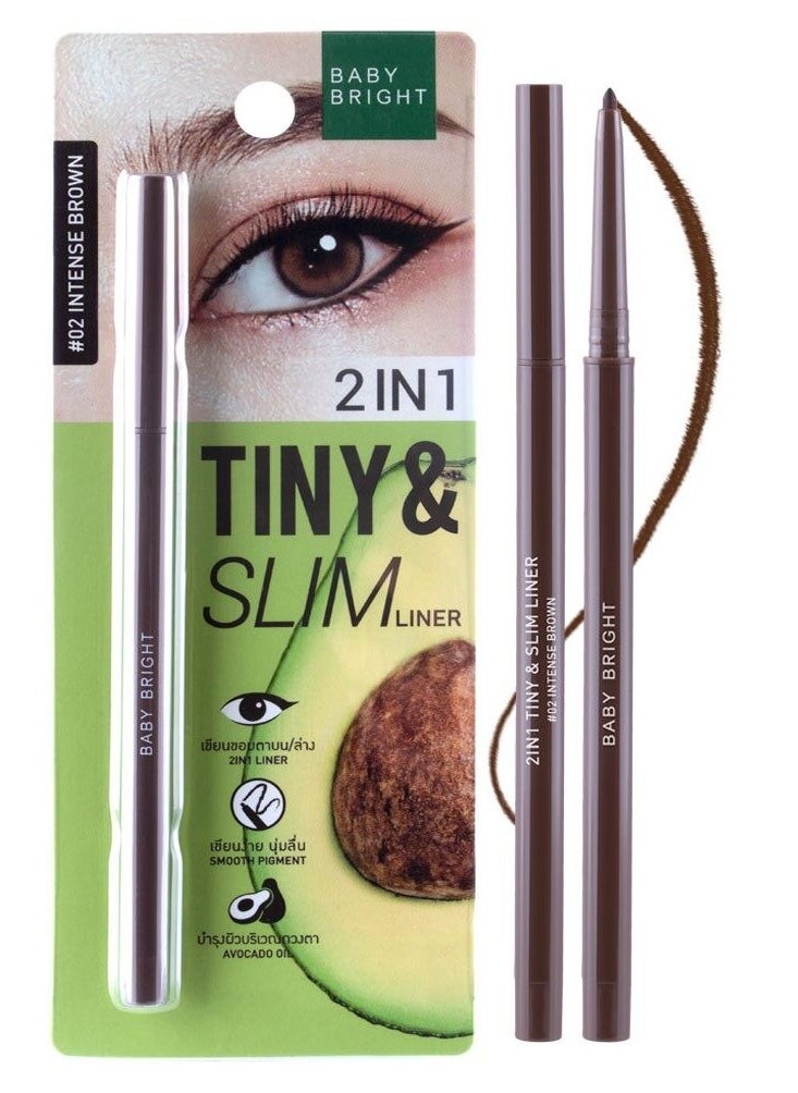 Baby bright 2 in1 tiny & slim liner # 01 Over black