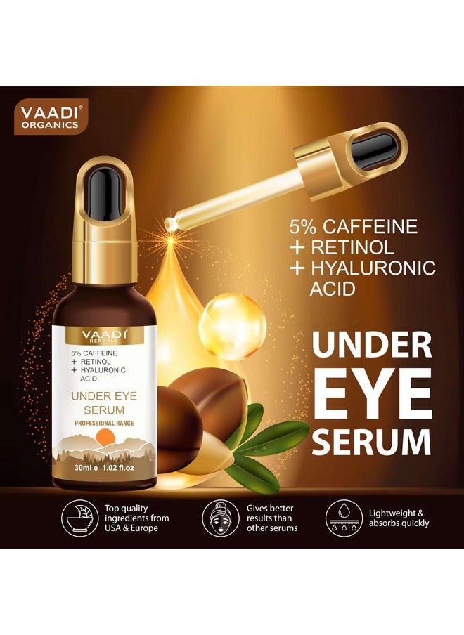 Under Eye Serum With 5% Caffeine & Retinol & Hyaluronic Acid