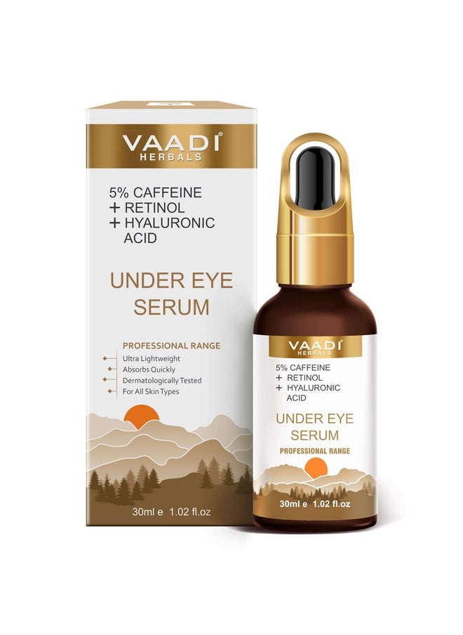 Under Eye Serum With 5% Caffeine & Retinol & Hyaluronic Acid